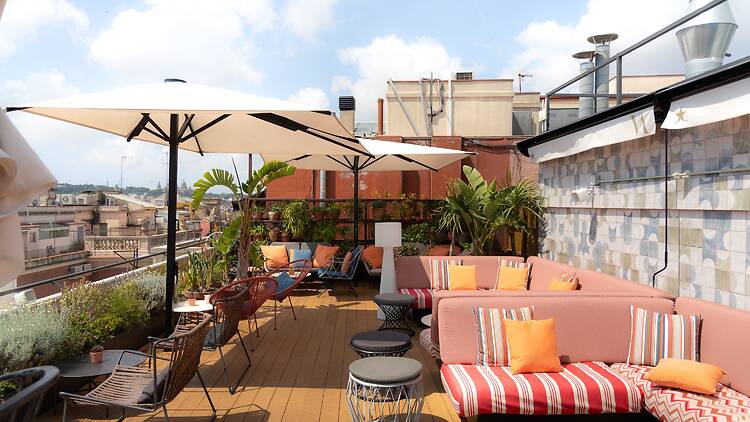 Terraza de Vivi: brunch llarg i capvespres sobre el Barri Gòtic