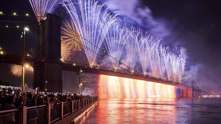 Fireworks in NYC