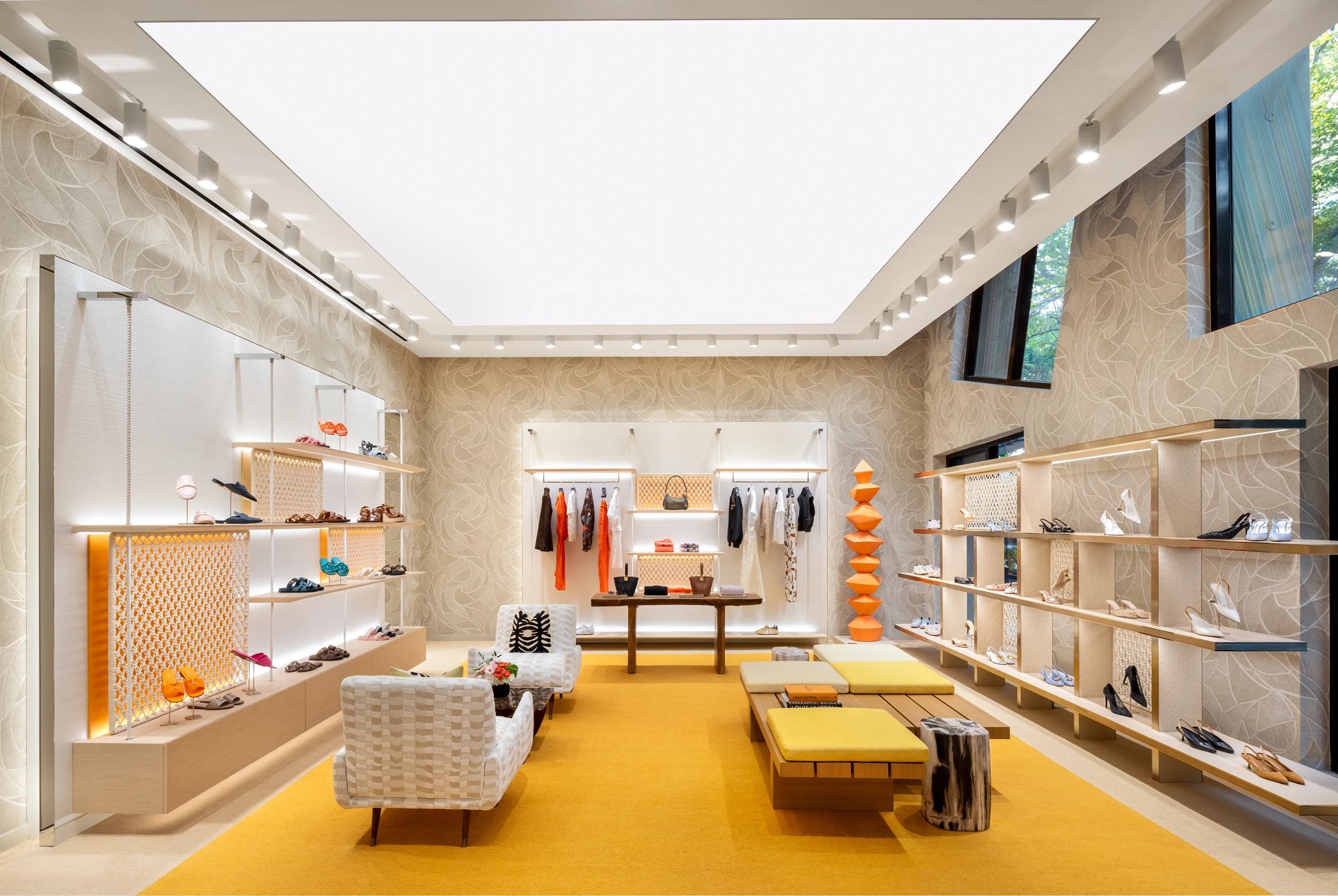 La nueva tienda de Louis Vuitton en el Design District de Miami.