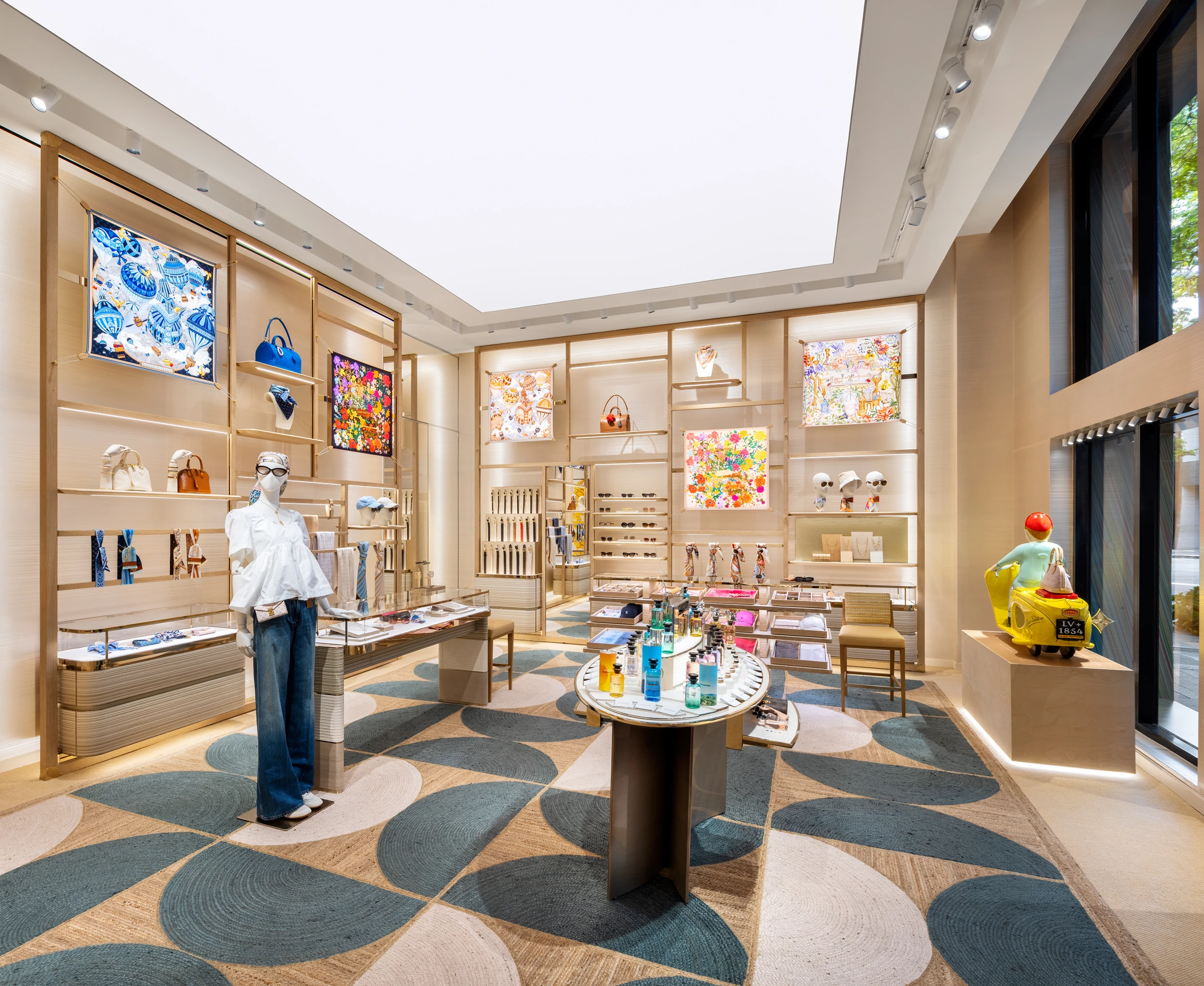 La nueva tienda de Louis Vuitton en el Design District de Miami.