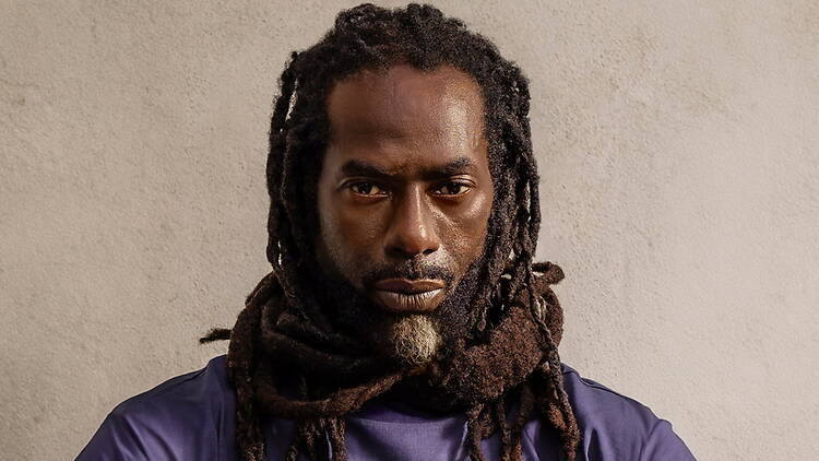 A close-up of Buju Banton. A close-up of Buju Banton.