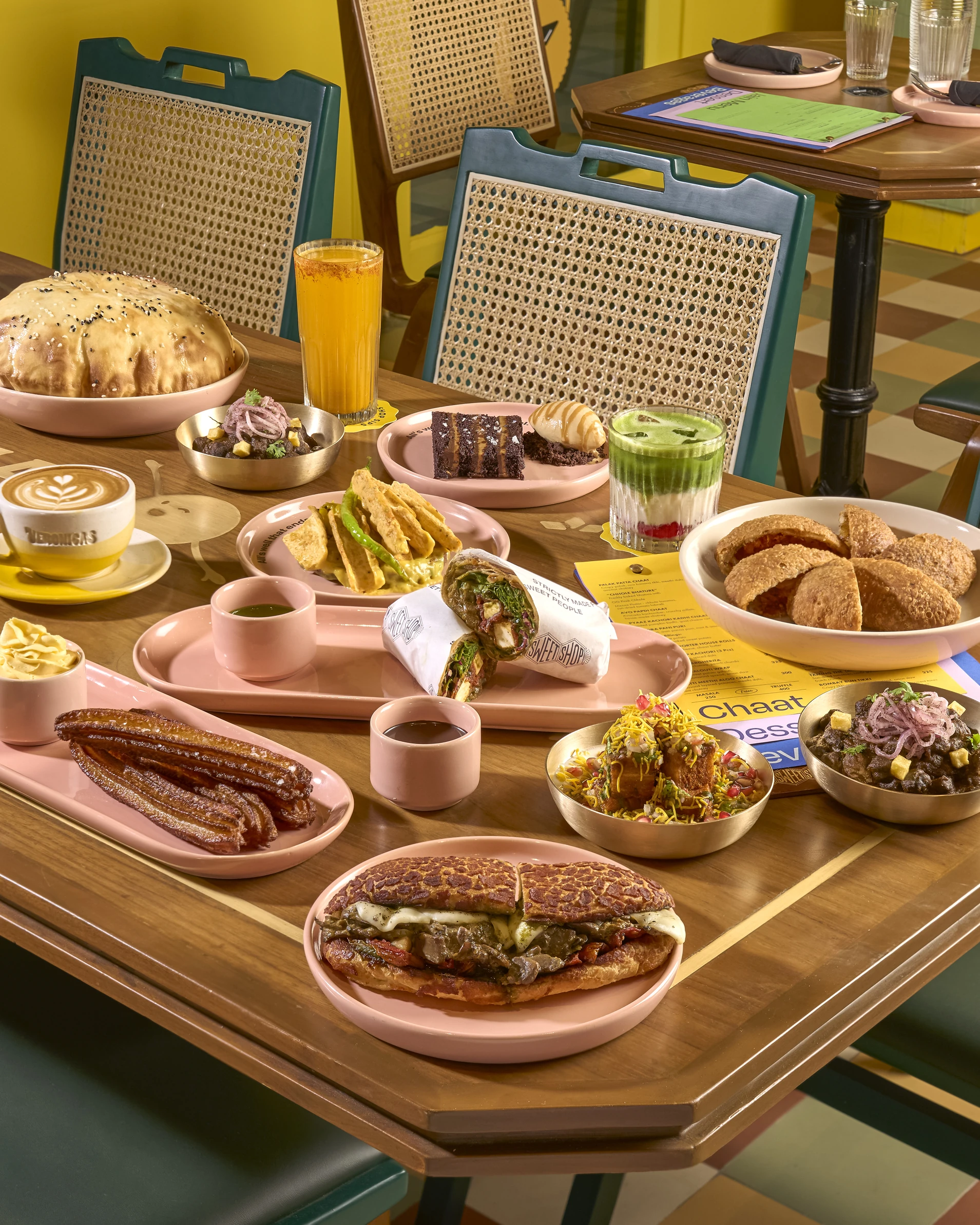                               The spread at Bombay Sweet Shop's Borivali outlet