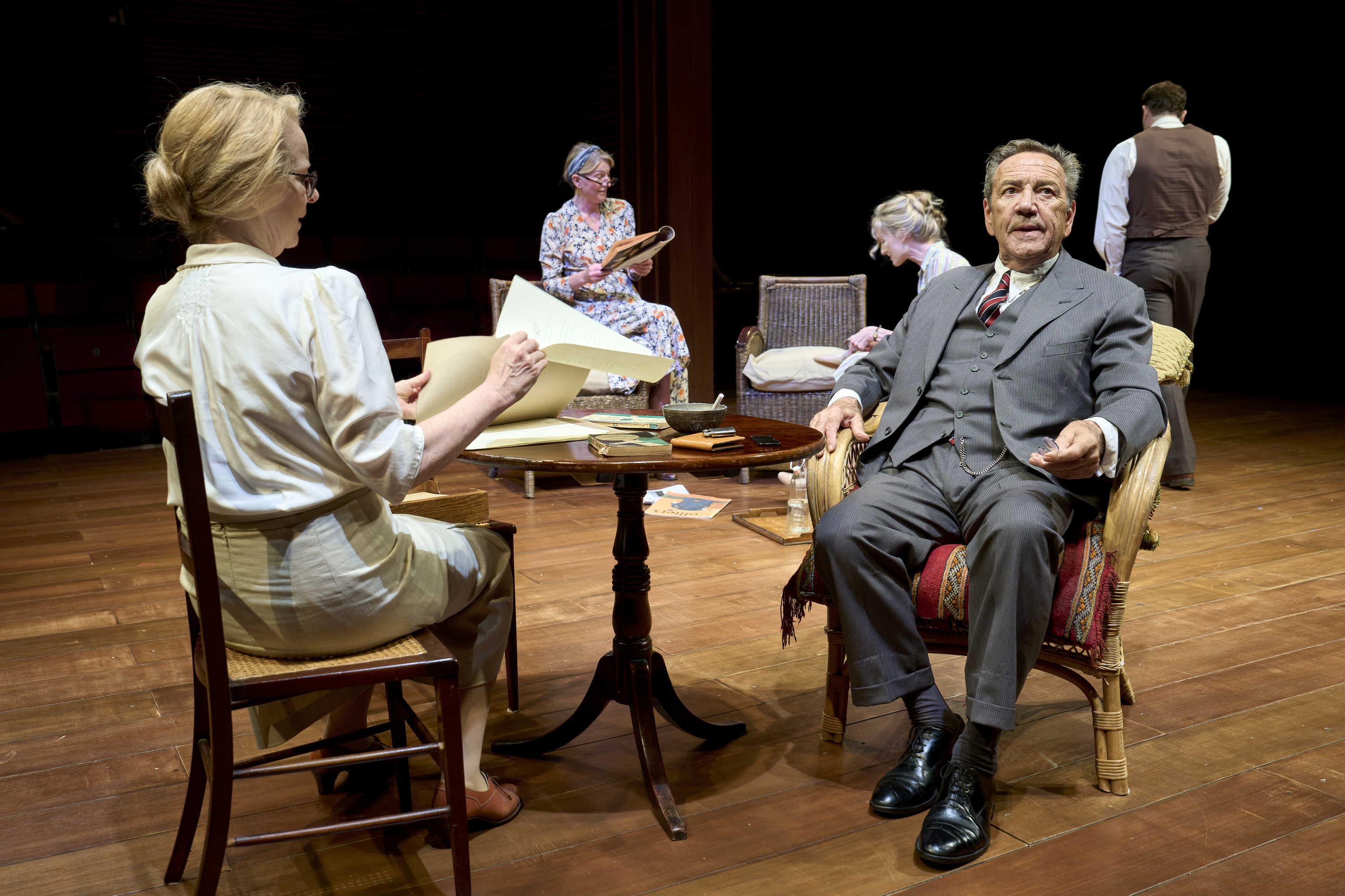 Springwood, Hampstead Theatre review: Robert Lindsay stars in this topical but plodding drama about Edward VI’s 1939 state visit to the US