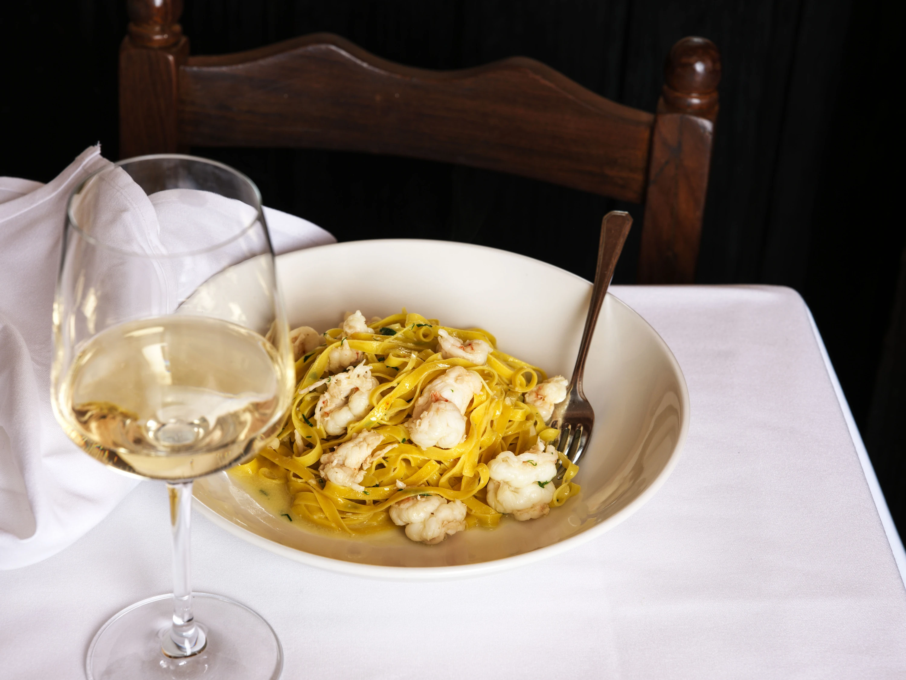 A pasta dish at Beppi's