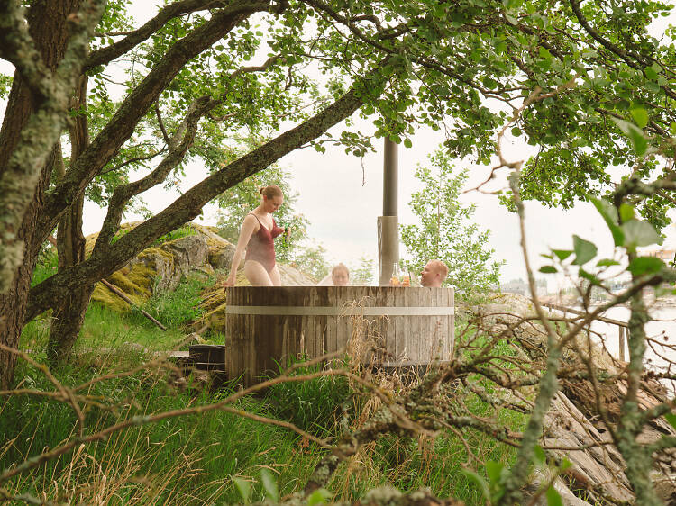 A ‘sauna island’ just opened in the heart of this European capital