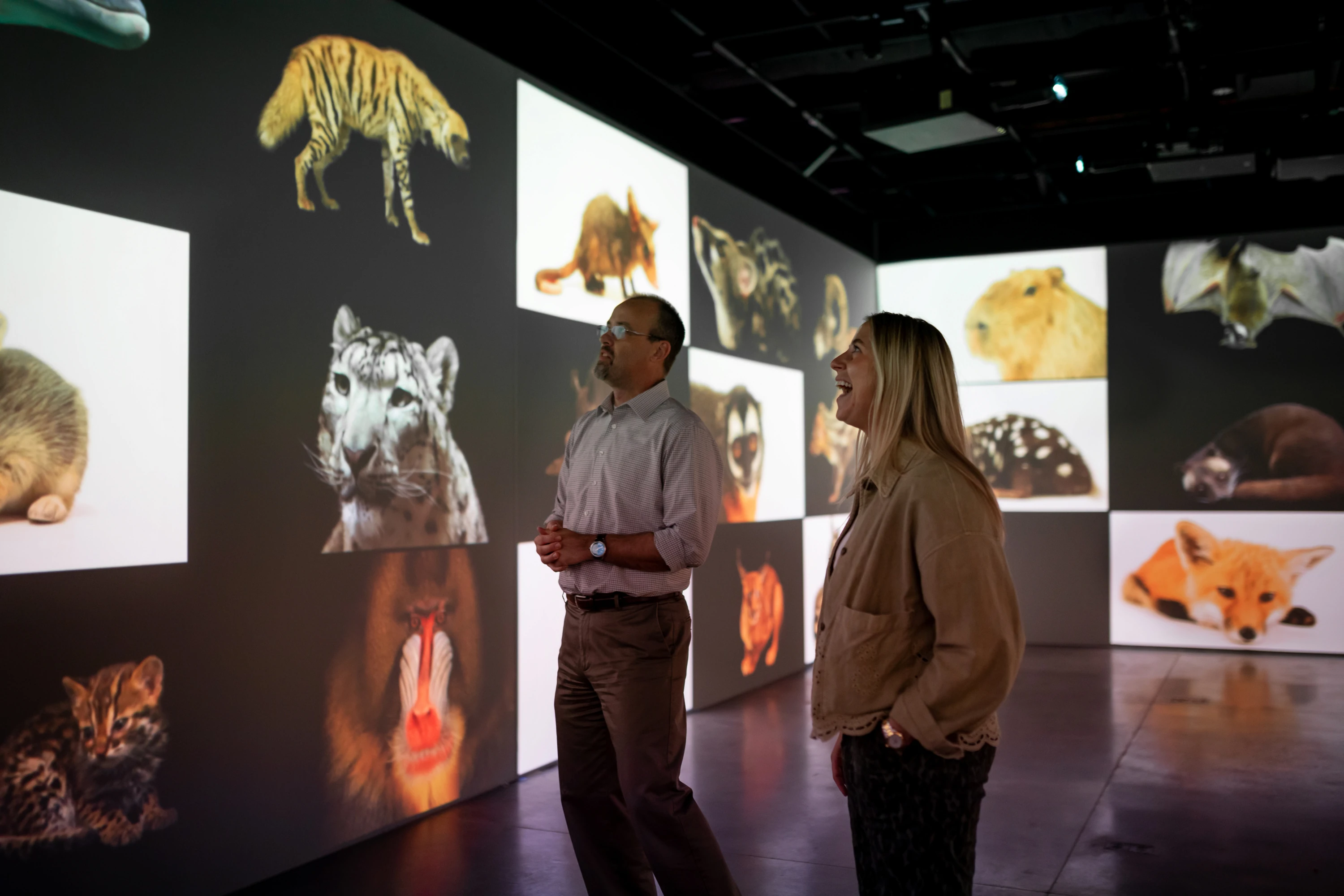 Geoverse, a 270-degree immersive theater.