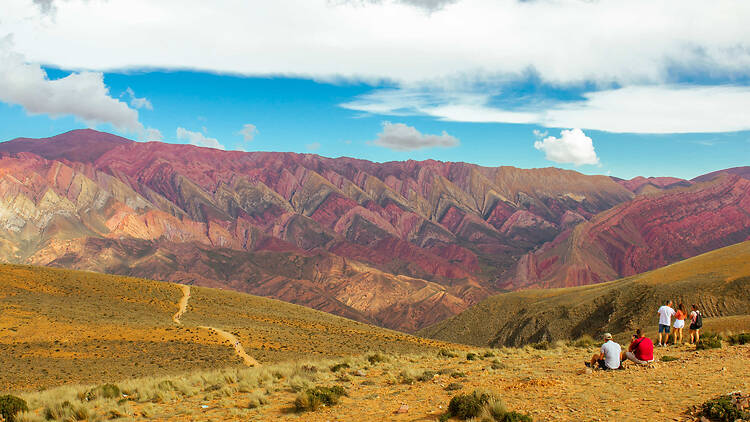 Hornocal, the Mountain of Fourteen Colors Hornocal, the Mountain of Fourteen Colors