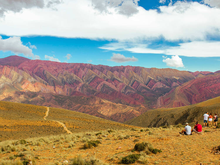 Hornocal, the Mountain of Fourteen Colors Hornocal, the Mountain of Fourteen Colors