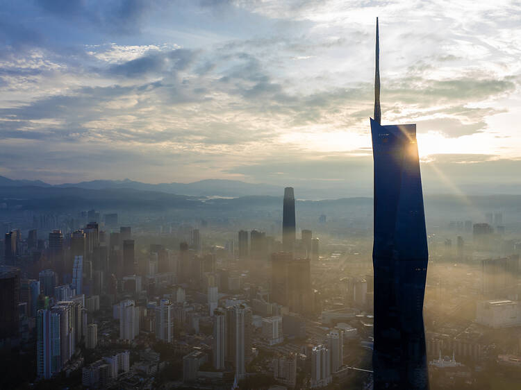 We checked into Asia Pacific’s tallest hotel – it brought us to unexpected heights