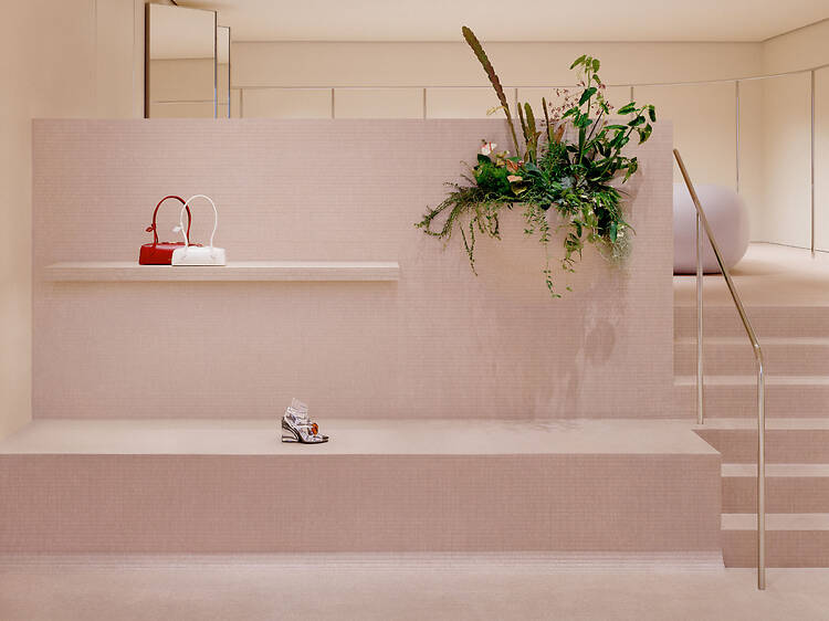 Alaïa just opened its first Miami boutique—and it's a pink design dream
