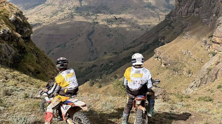 Hard Enduro in Drakensberg Riders from across the globe will battle tough terrain as the compete in the IMPI Hard Enduro in Drakensberg this week.
