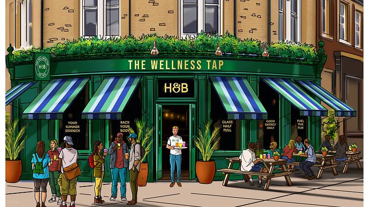 Illustration of The Wellness Tap Illustration of The Wellness Tap