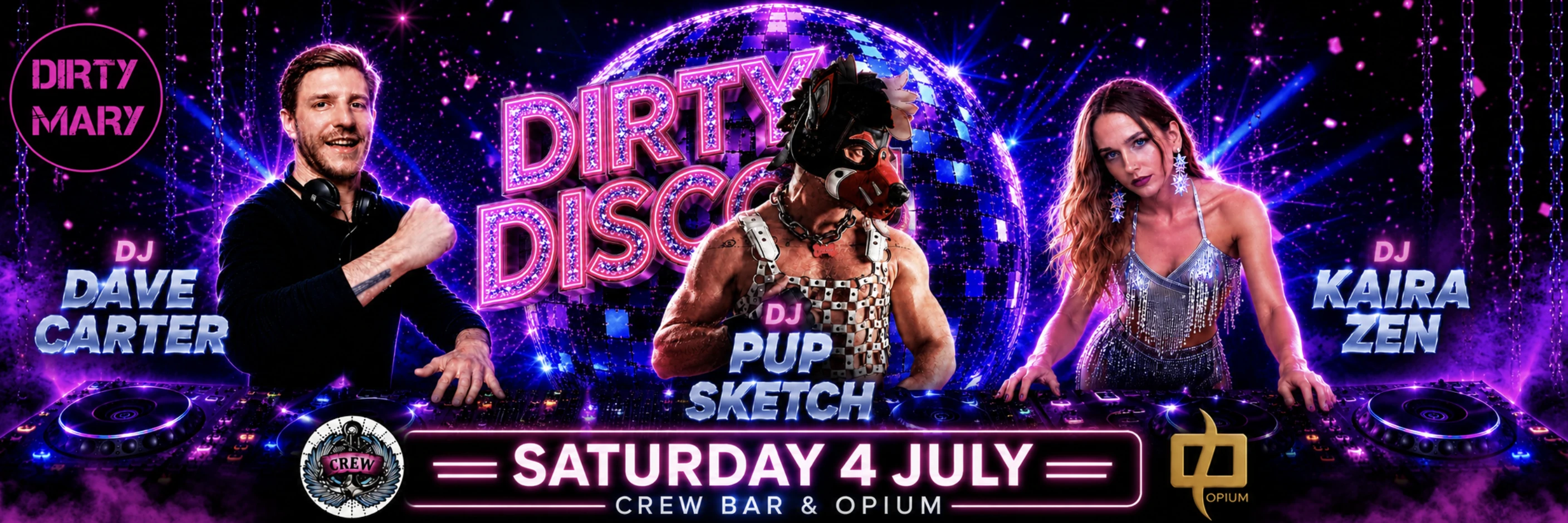 Dirty Mary presents DIRTY DISCO
