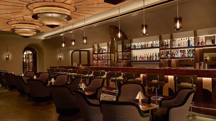 A sultry bar at The Newman