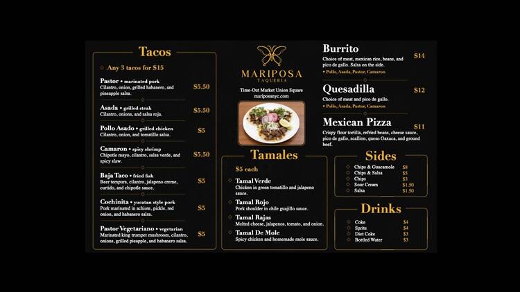 Marisposa Taqueria Marisposa Taqueria