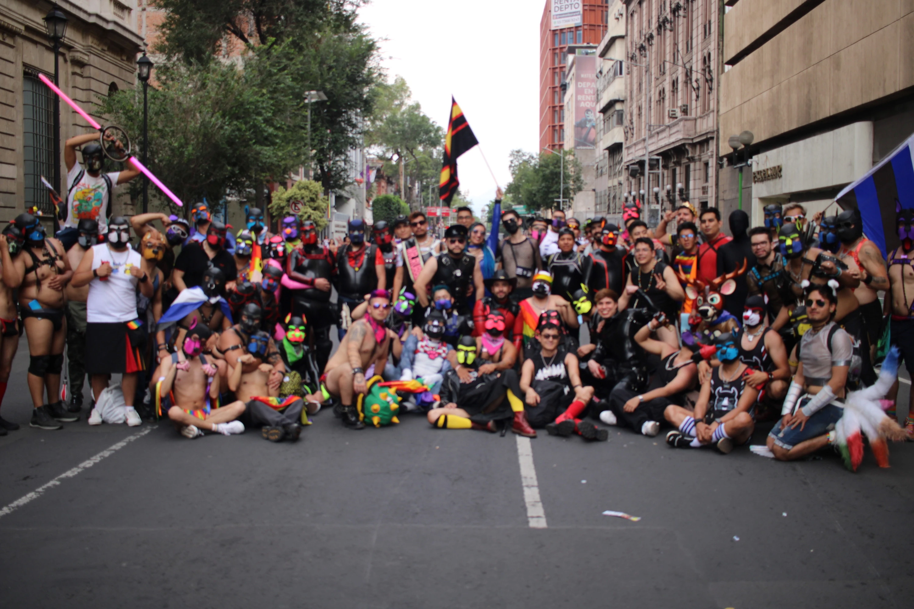 Orgullo y visibilidad puppy en el Pride CDMX 2026