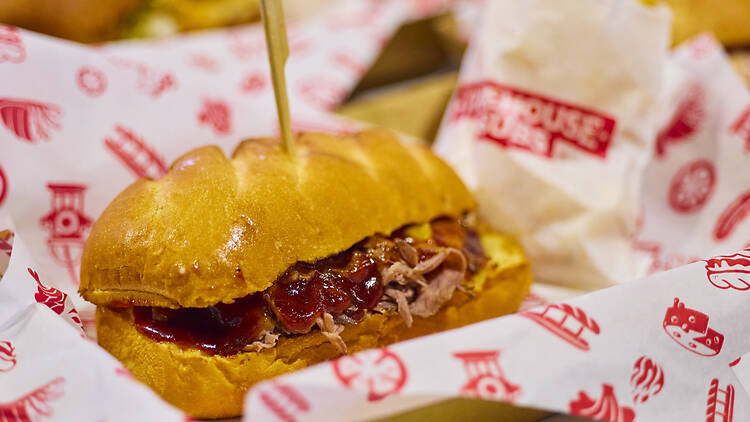 Firehouse Subs Brisket and cheese sub