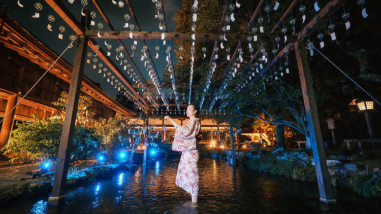 Summertime Illumination at Kamigamo Shrine