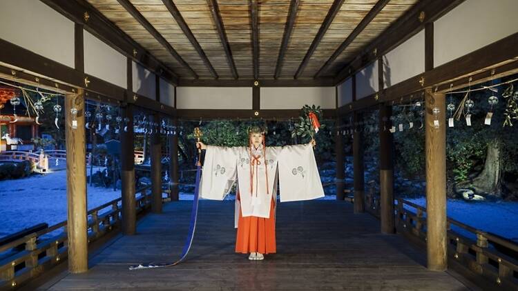 Summertime Illumination at Kamigamo Shrine