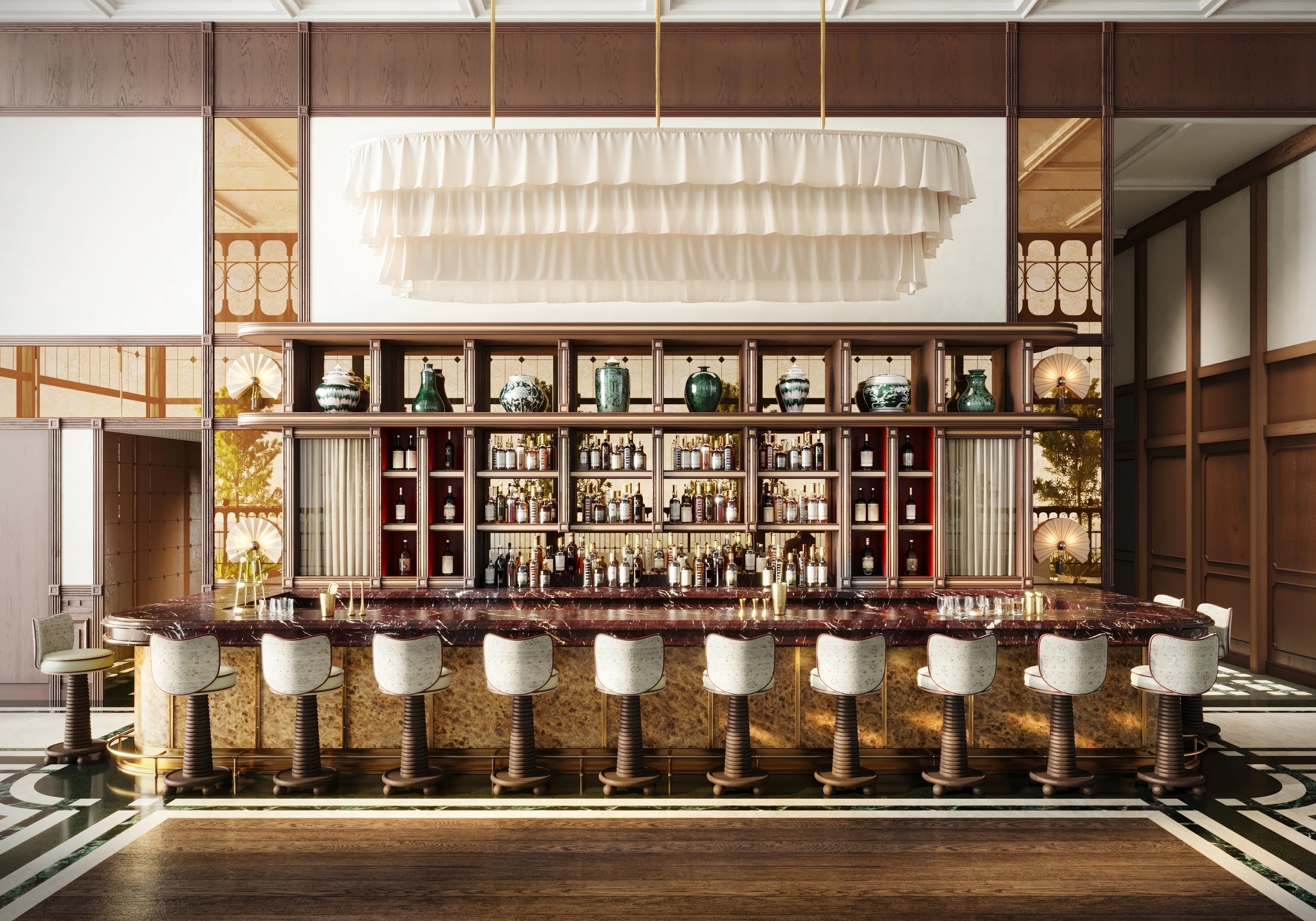 NoMad Hilton Singapore L&uacute; Bar