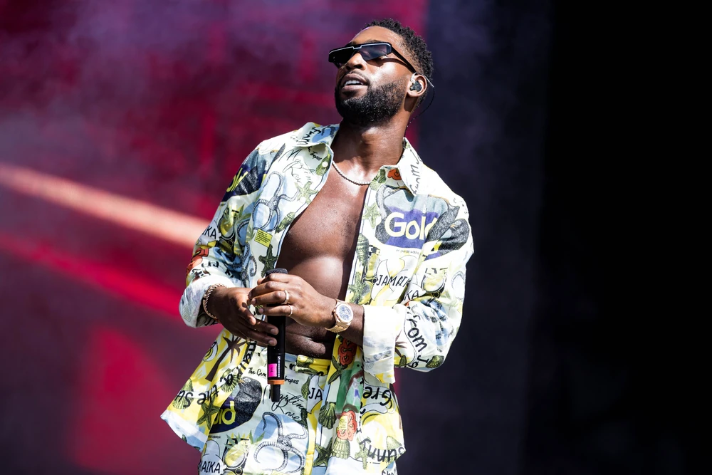 Tinie Tempah performing live
