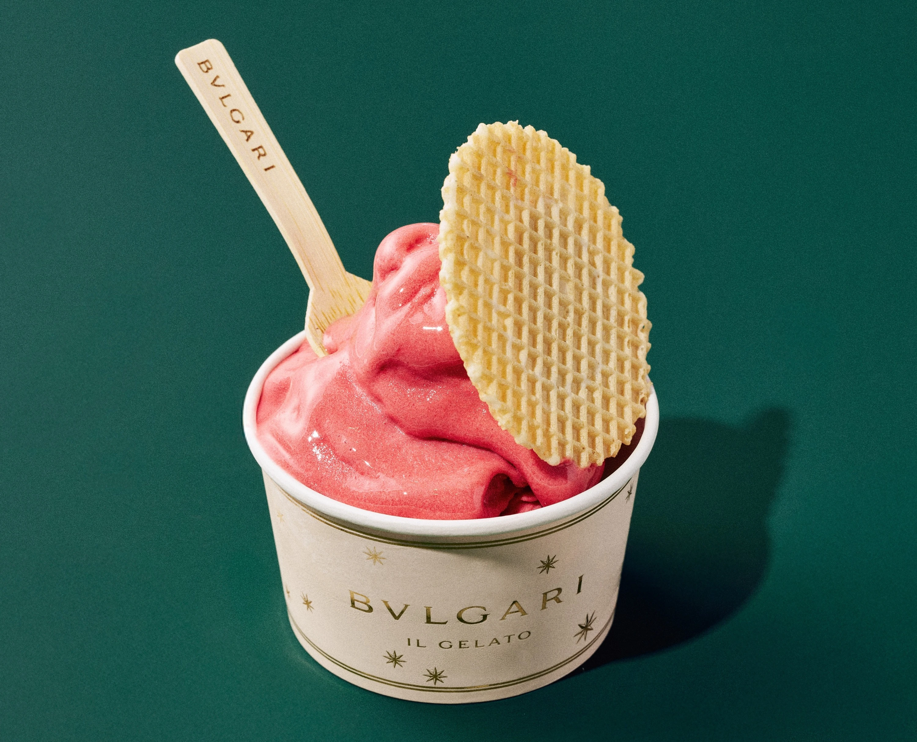 Glaces au Bulgari