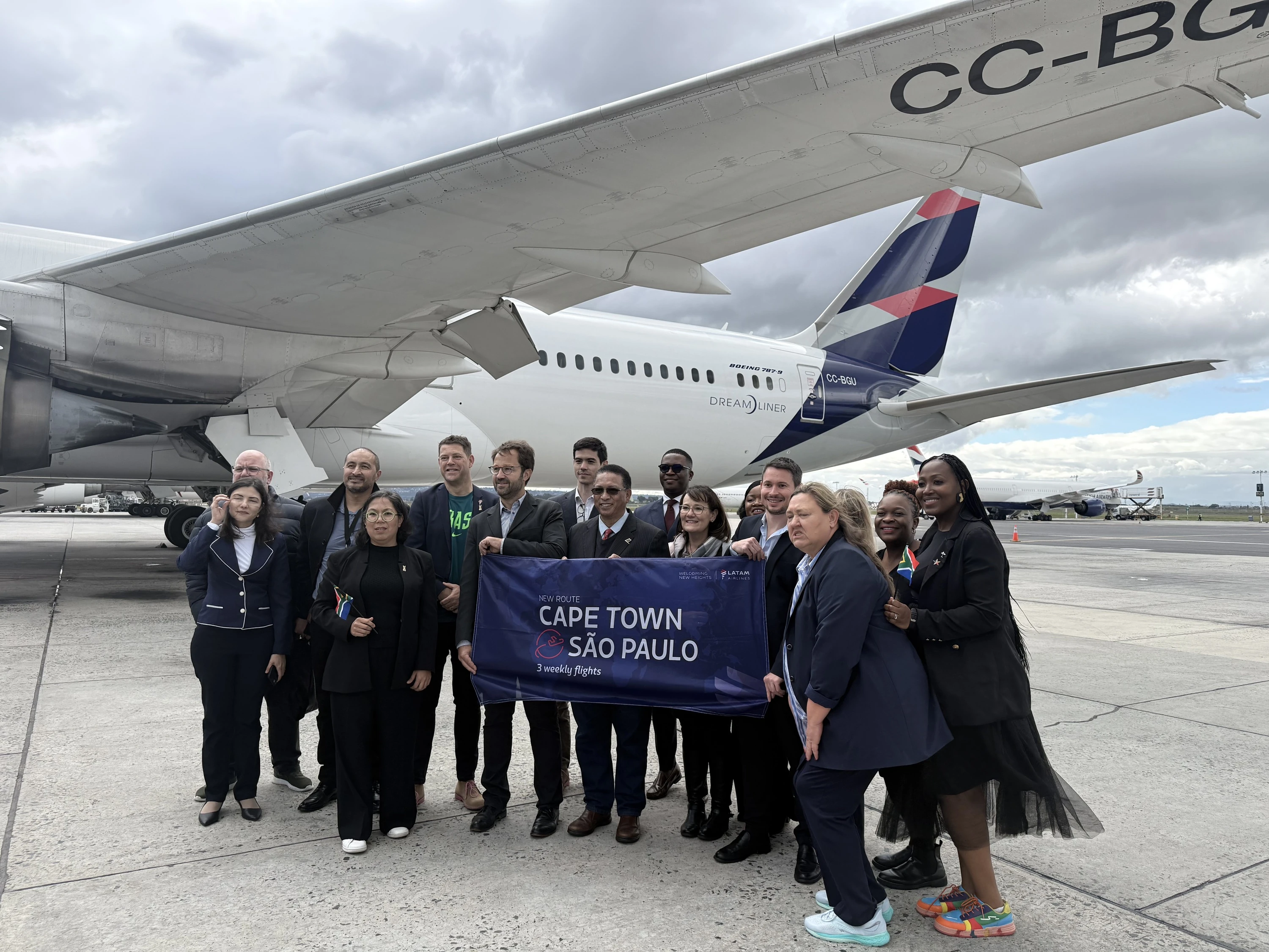 Key stakeholders attend the launch arrival.