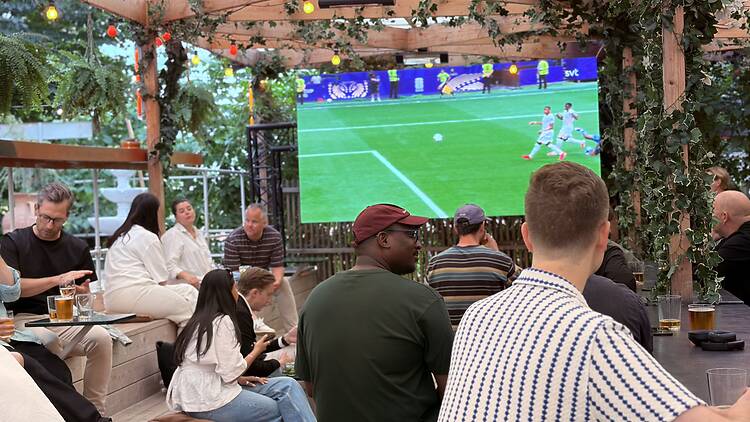 19.7. Watch the football World Cup final outdoors 19.7. Watch the football World Cup final outdoors