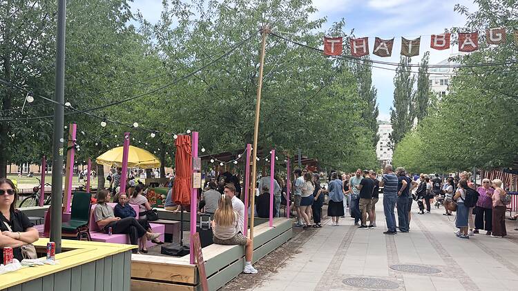 4.7 Tuck into pad krapow moo at Thai Bågen, Stockholm’s new street food market 4.7 Tuck into pad krapow moo at Thai Bågen, Stockholm’s new street food market
