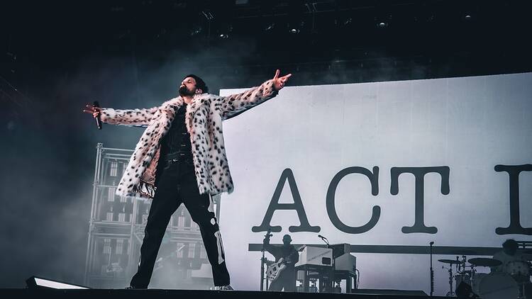 Kasabian performing live Kasabian performing live