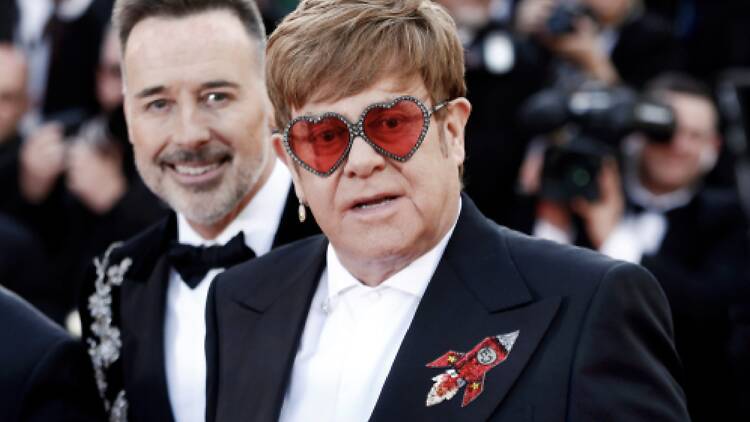 Elton John et David Furnish Elton John et David Furnish