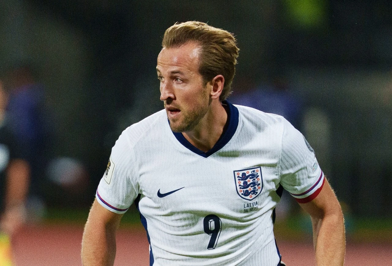 Harry Kane playing for England