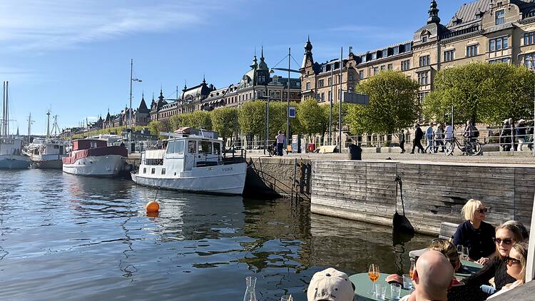 Soak up some sun at Strandvägen