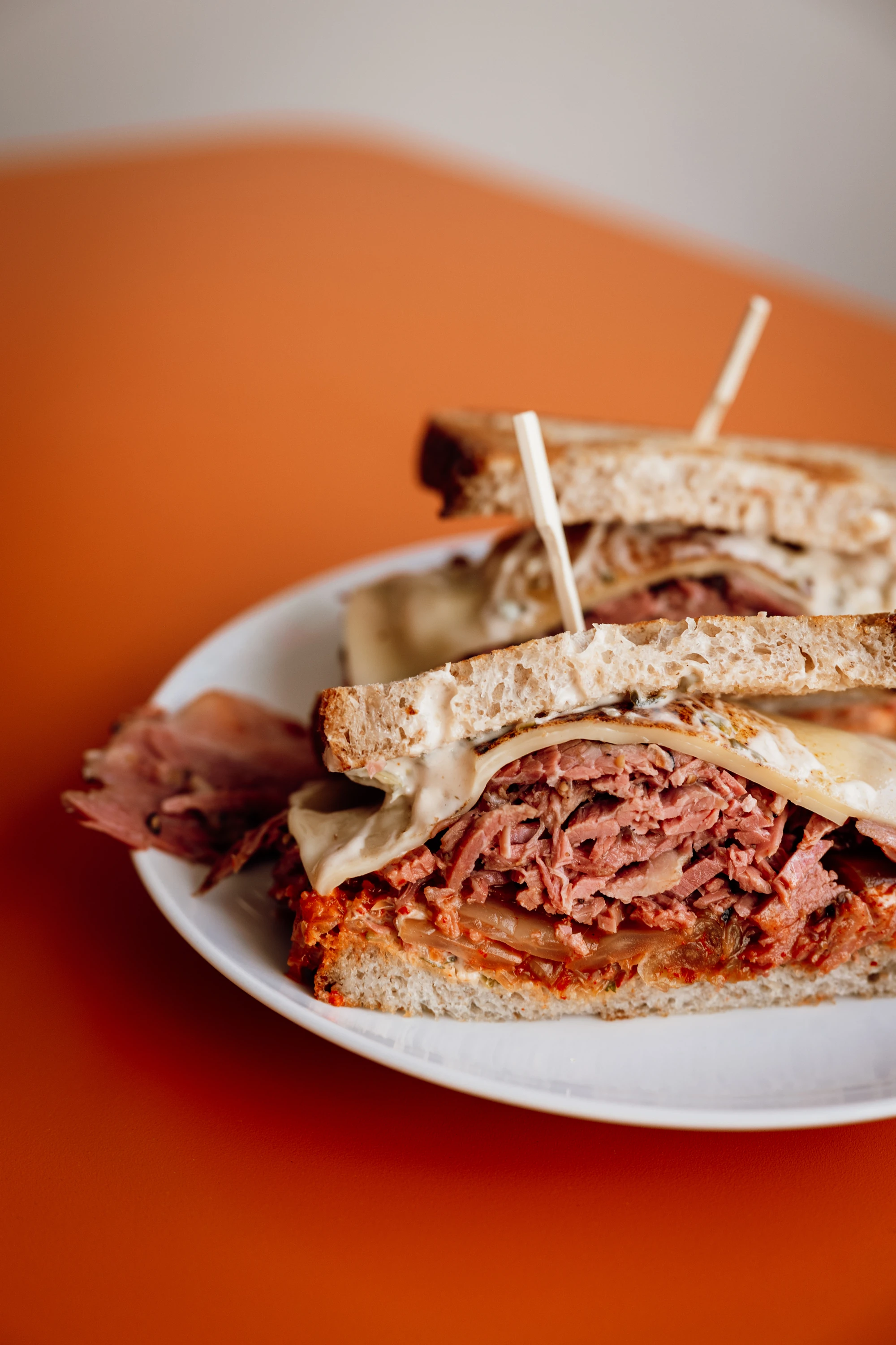 Sandes de Pastrami Spicy Kimchi da Let&rsquo;s Pastrami