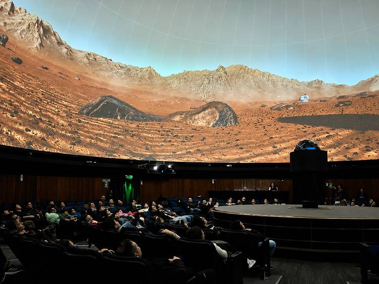 An immersive experience for children at the Planetarium An immersive experience for children at the Planetarium