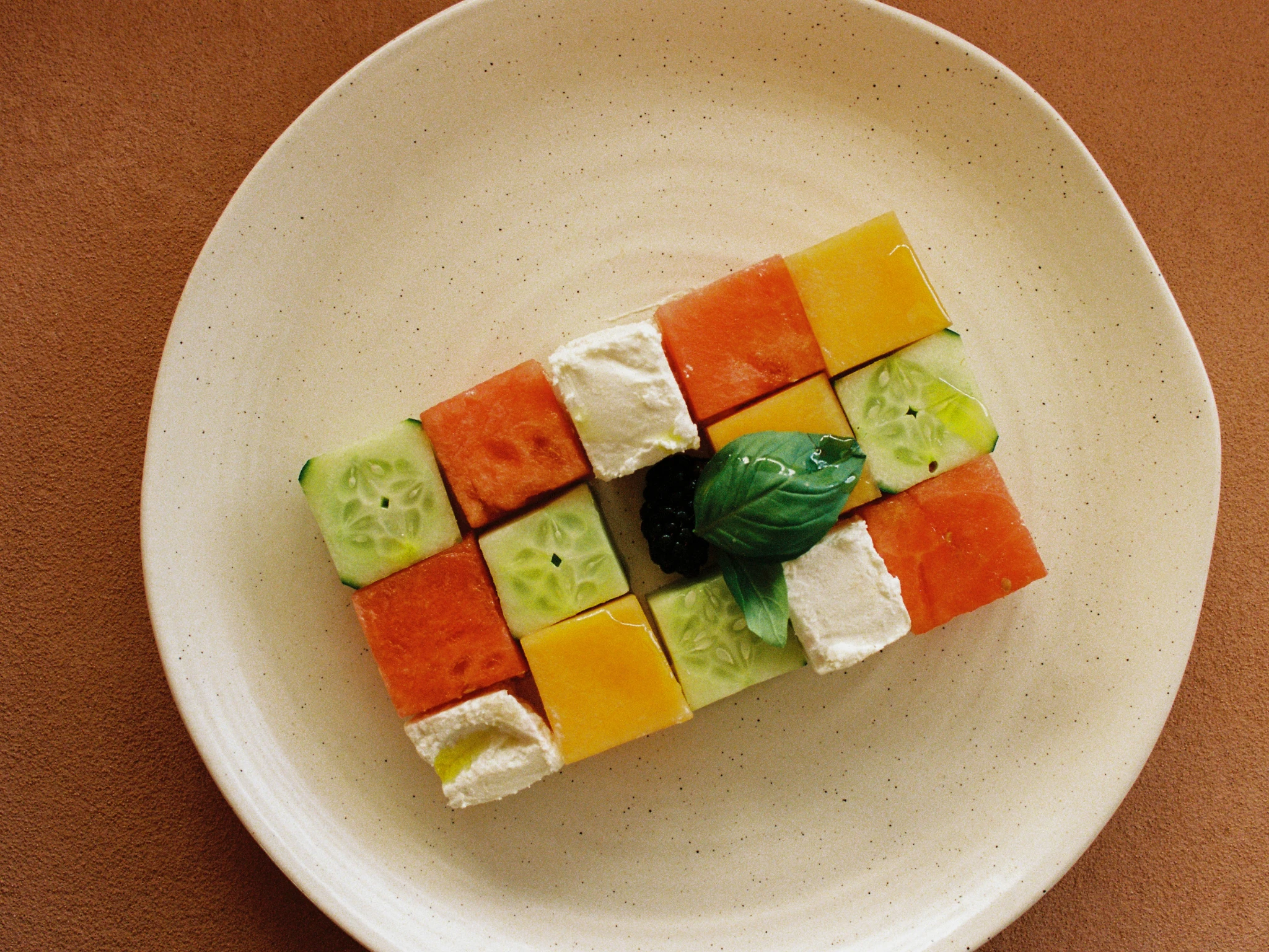 Cubed salad