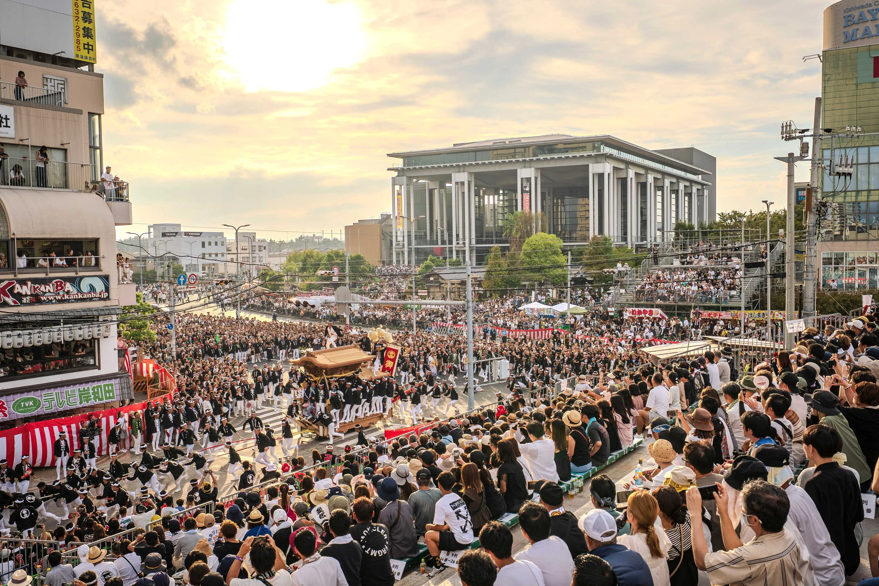 Kishiwada Danjiri Matsuri paid seating