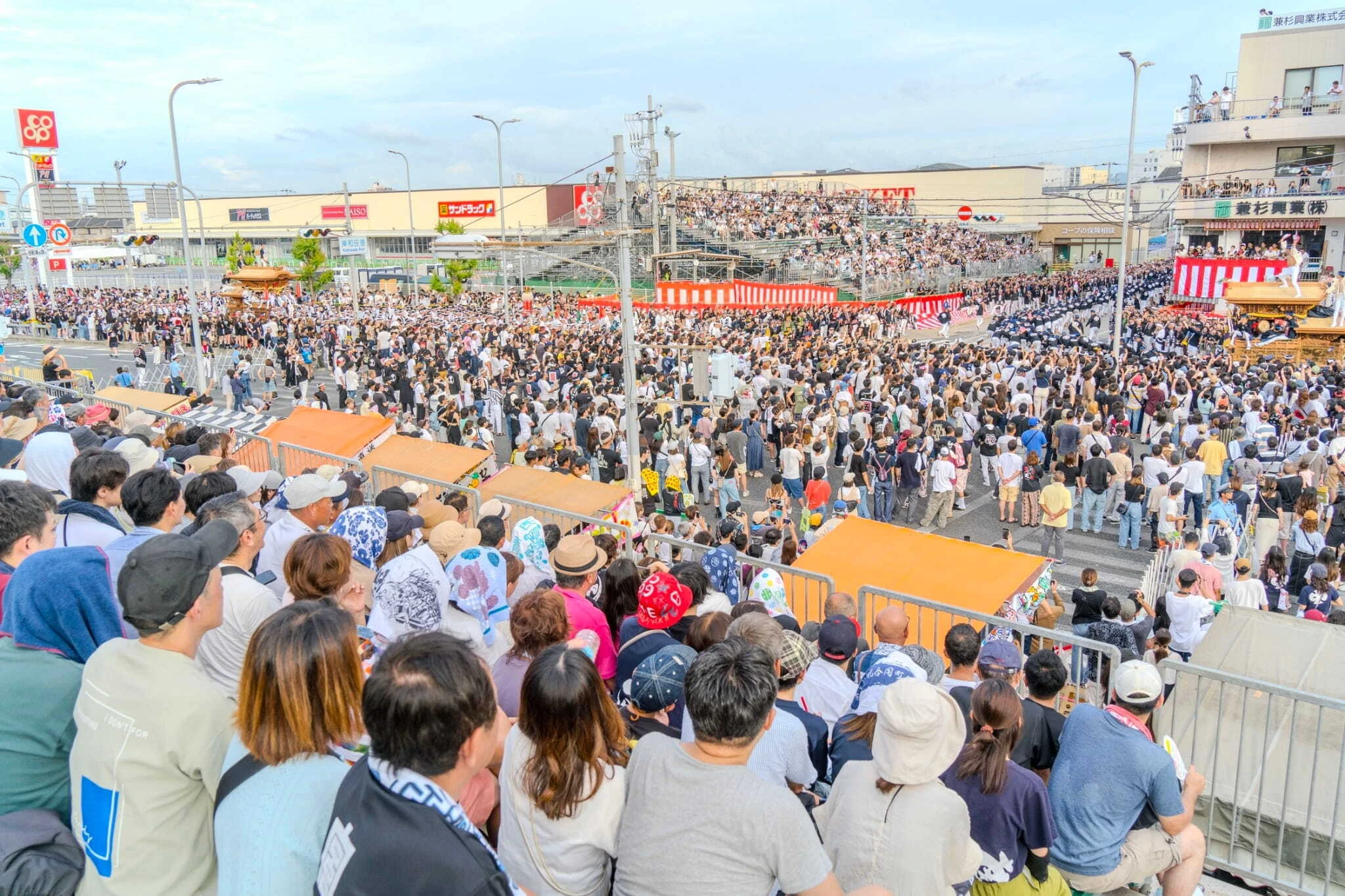 Kishiwada Danjiri Matsuri paid seating
