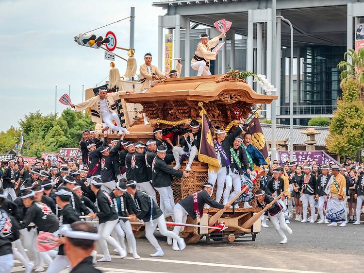 Enjoy Osaka’s Kishiwada Danjiri Festival stress-free with paid seating