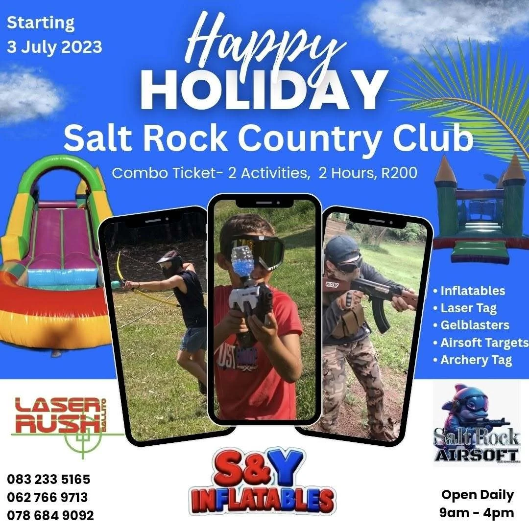 Kids will be kept entertained at Salt Rock Country Club this holiday!