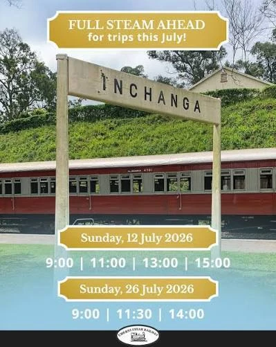 All aboard! The Umgeni Steam Railway is setting off this weekend. 