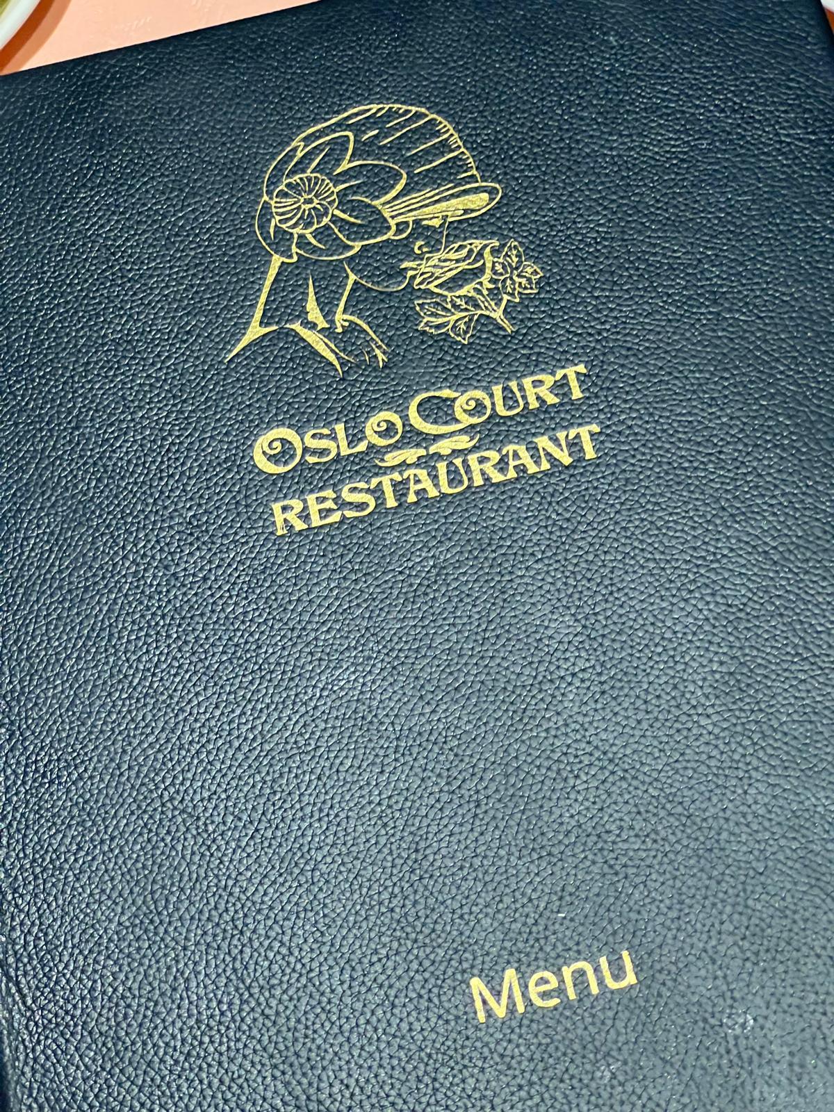 Oslo Court's menu remains a time capsule of its 1960s beginnings