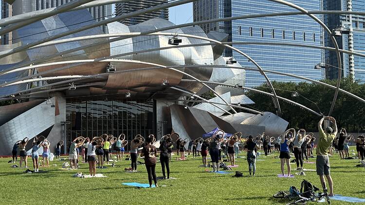 Millennium Park Summer Workouts