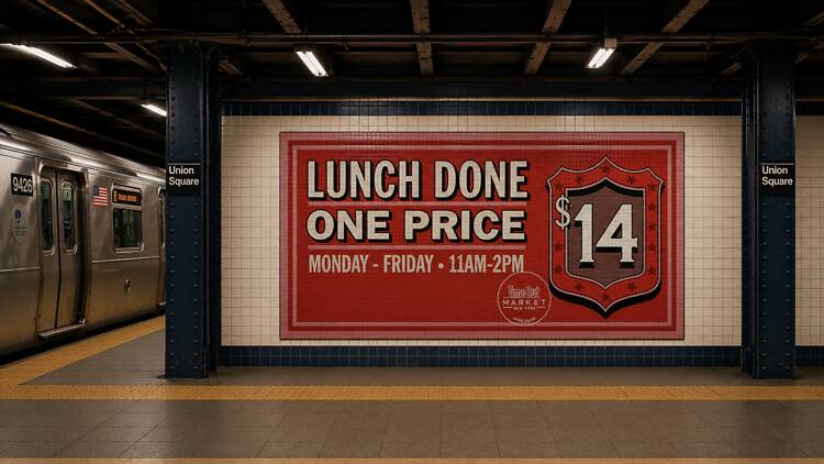 Lunch done. One Price. $14