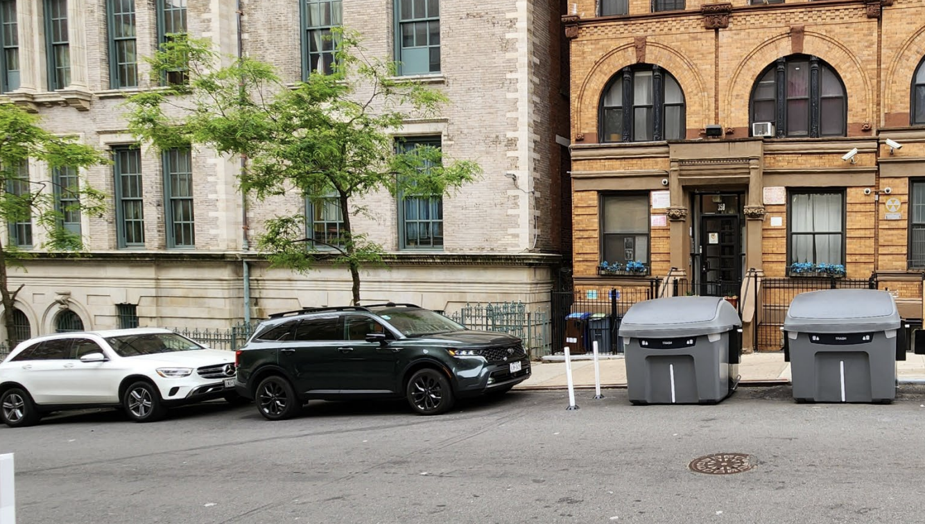 30,000 NYC parking spots could become trash bin sites