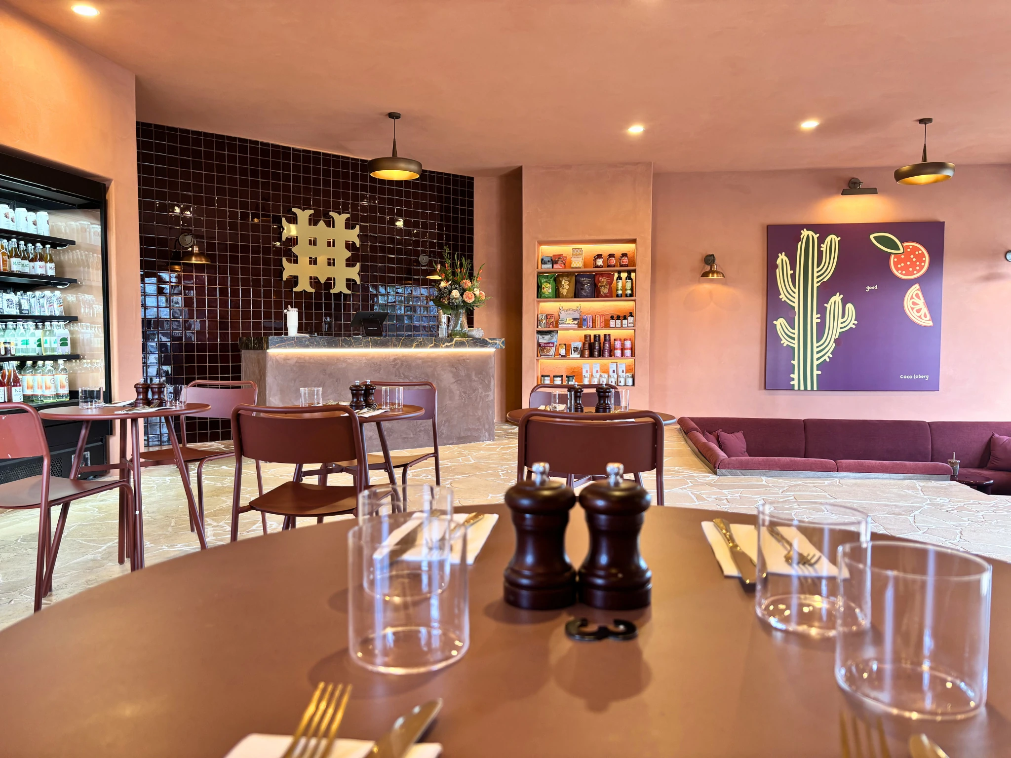 Cafe interior