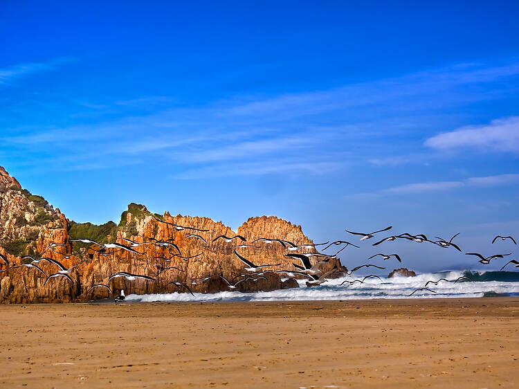 Noetzie Beach Noetzie Beach