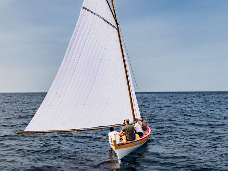 Andar de bote baleeiro Andar de bote baleeiro