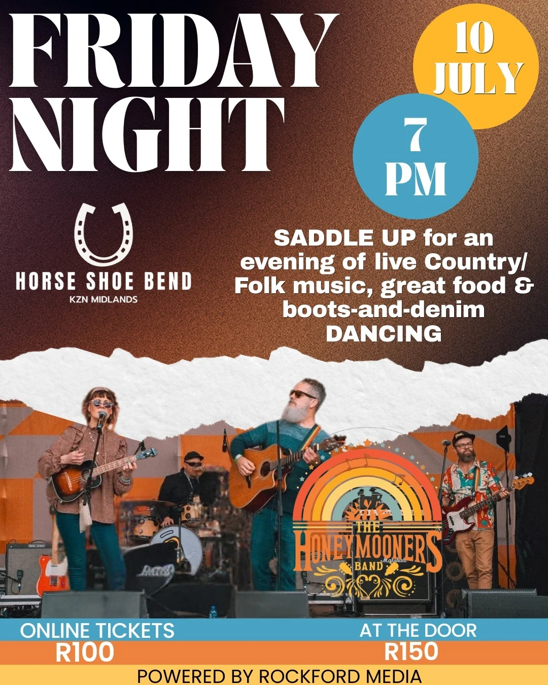 It's time for some live country and folk music at Horse Shoe Bend in the KZN Midlands. 