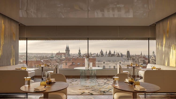 Zlata Praha within the Fairmont Golden Prague hotel in Czechia